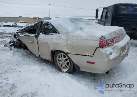 2001 Honda Accord 3.0 Ex z USA, uszkodzony, nr VIN 1HGCG22531A001363